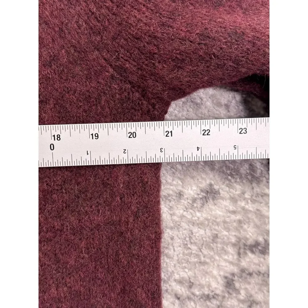 Banana Republic Sweater Medium Mens Alpaca Wool Roll Crewneck
